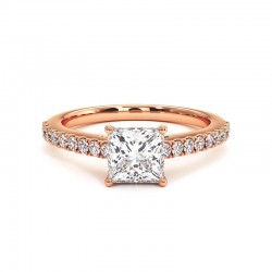 Princess Cut Diamond Ring...