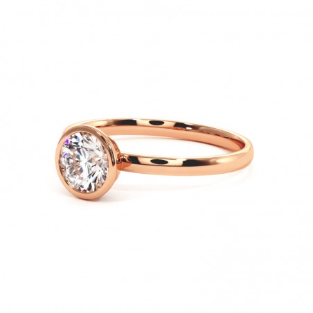 Bague Chloé Or Rose 18k 750 Millièmes