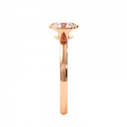 Chlo&eacute; Ring Rose Gold 18k 750 Thousandths - Celinni