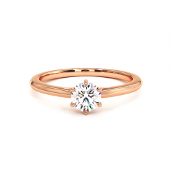 Anna Ring Rosegold 18K 750 Tausendstel - Celinni