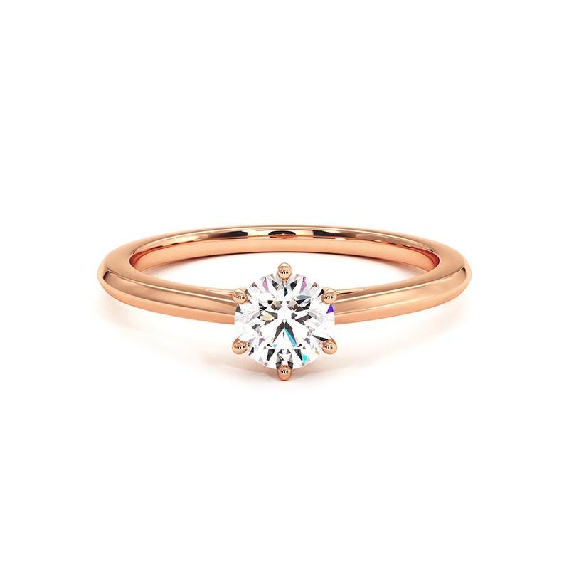 Anna Ring Rose Gold 18k 750 Thousandths