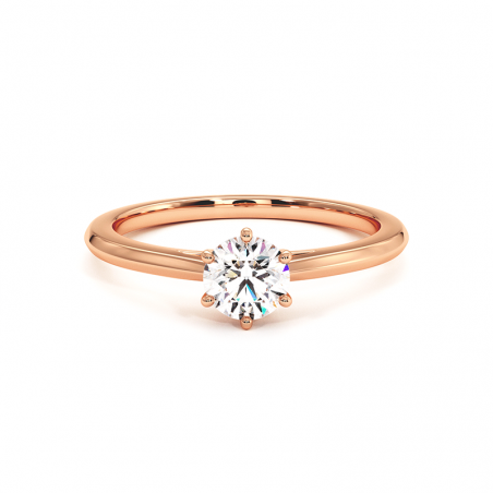 Anna Ring Rose Goud 18k 750 Duizendsten