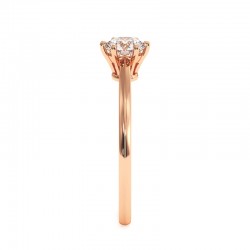 Anna Ring Rosegold 18K 750 Tausendstel - Celinni