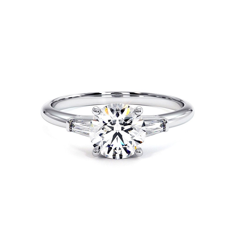 Bague Satine Or Blanc 18k 750 Millièmes