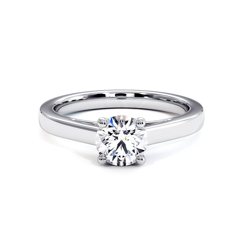 خاتم روز من Ma vie ذهب أبيض 18k 750 ألف - Celinni