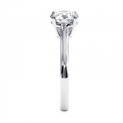 Diamantring Rundschliff Promesse Wei&szlig;gold 18k - Celinni