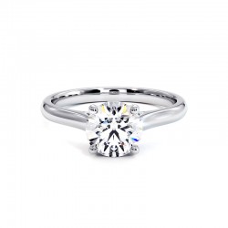 Round Diamond Ring Promesse...