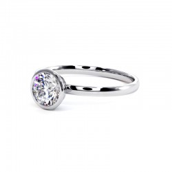 Chlo&eacute; Ring Wei&szlig;gold 18k 750 Tausendstel - Celinni