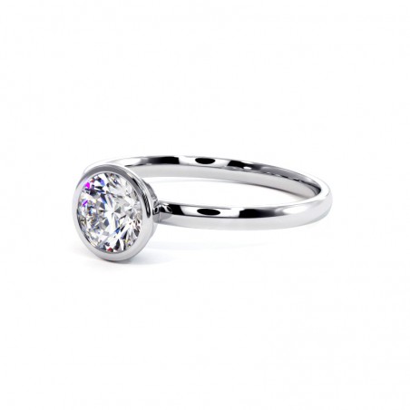 Chlo&eacute; Ring Wei&szlig;gold 18k 750 Tausendstel