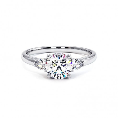 Nina Ring aus 950er Platin