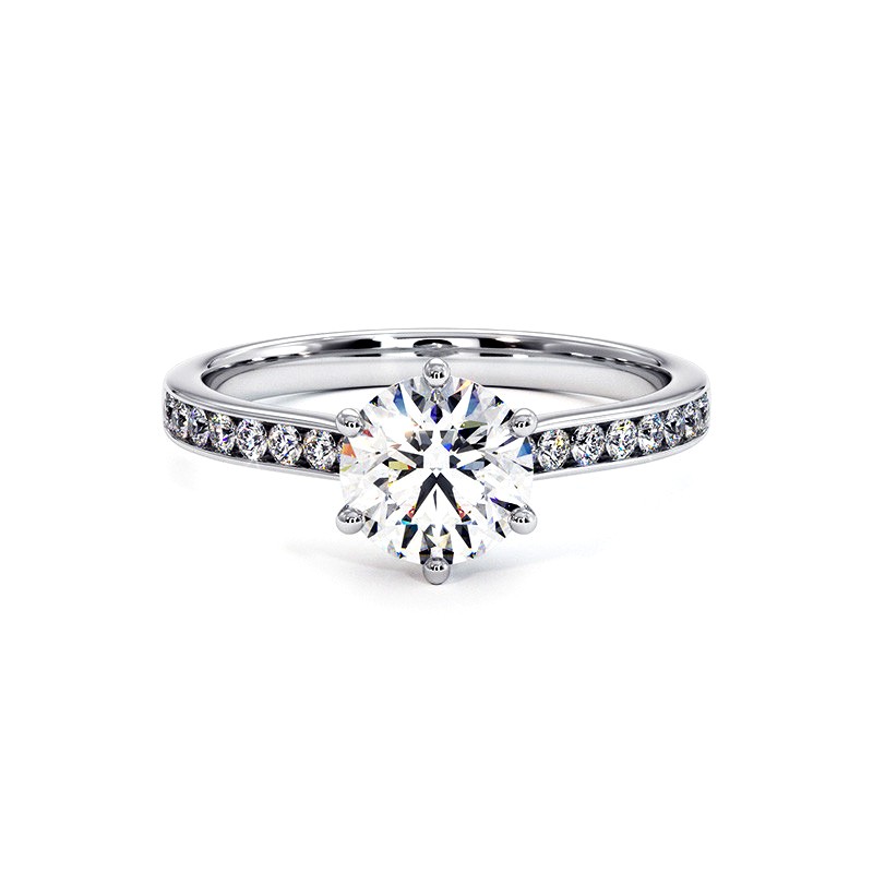 Ring Mon tr&eacute;sor Platina 950 Duizendsten - Celinni