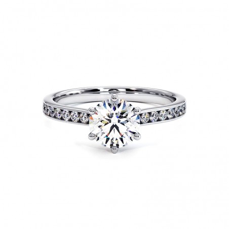 Ring Mon trésor Platin 950 Tausendstel