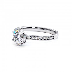Ring Mon tr&eacute;sor Platina 950 Duizendsten - Celinni