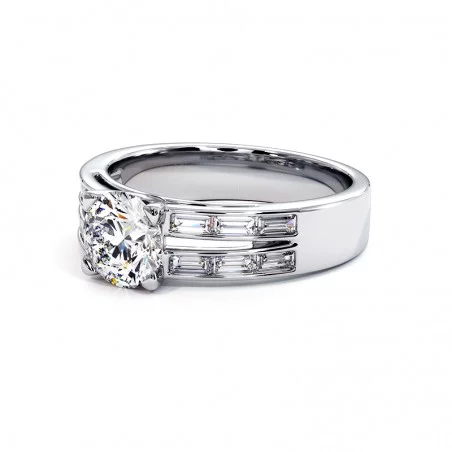 Bague Laure Platine 950 Millièmes