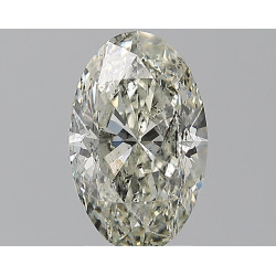 2-Karat Oval Diamant