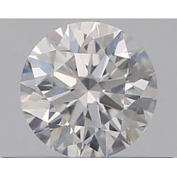 0,4-karaats ronde vorm diamant