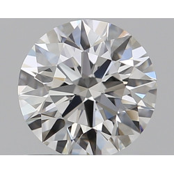 0,7-Karat Diamant in runder...