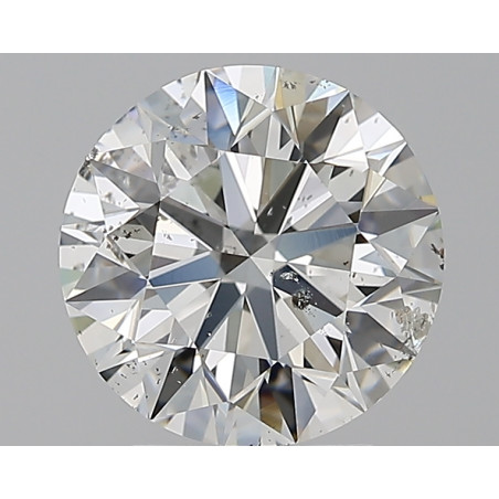 3.02-Carat Round Shape Diamond