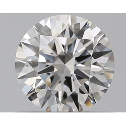 0.52-Carat Round Shape Diamond