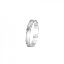 Magicienne Damen-Ehering 18K Wei&szlig;gold & Platin | Celinni