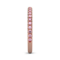Demi Alliance Diamanten Elle in Ros&eacute;gold Turmaline - Hochzeitskollektion