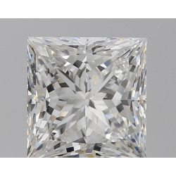 7.01-Carat Princess Shape...