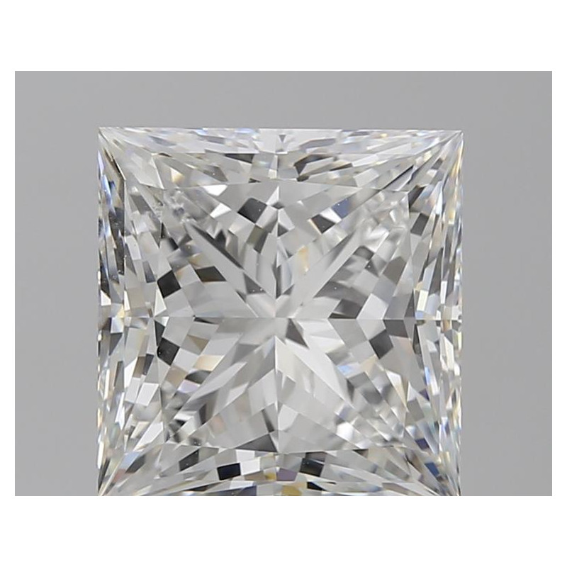 7.01-Carat Princess Shape Diamond