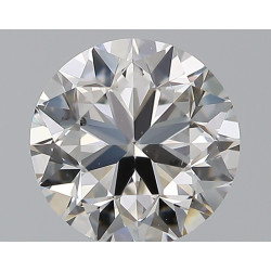 0,9-Karat Diamant in runder...