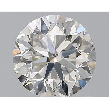 0,9-Karat Diamant in runder Form