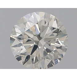 0,9-Karat Diamant in runder...