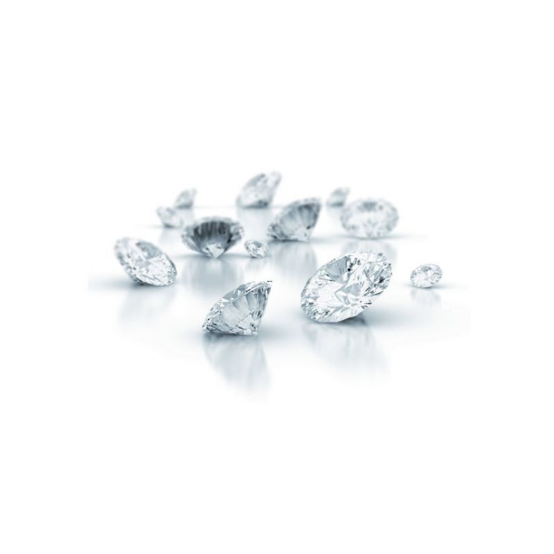 kalibrierte runde Diamanten zum Pflastern