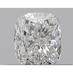 0.4-Karaat Kussen Vorm Diamant