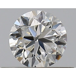 0,4-Karat Diamant in runder...