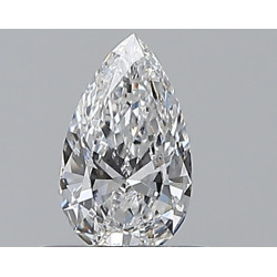 0.33-Carat Pear Shape Diamond