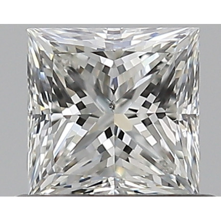 0.59-Carat Princess Cut Diamond