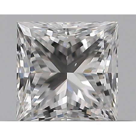 Diamante en forma de princesa de 0.36 quilates