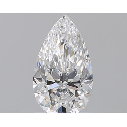 1-Carat Pear Shape Diamond