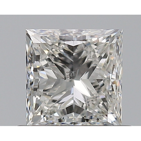 0.8-Carat Princess Shape Diamond