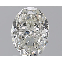 الماس على شكل بيضاوي بوزن 1.21 قيراط