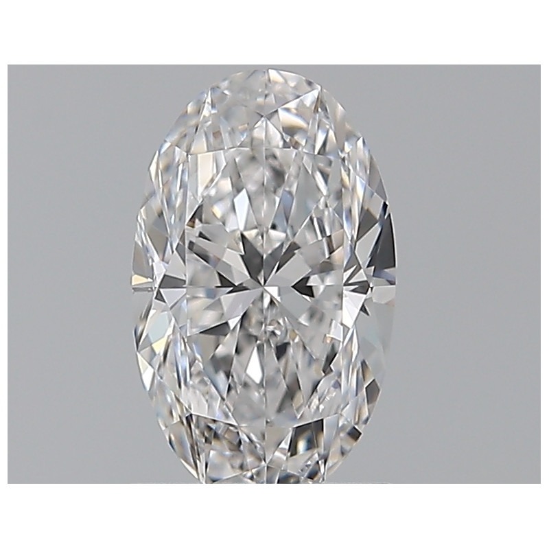 الماس على شكل بيضاوي بوزن قيراط واحد