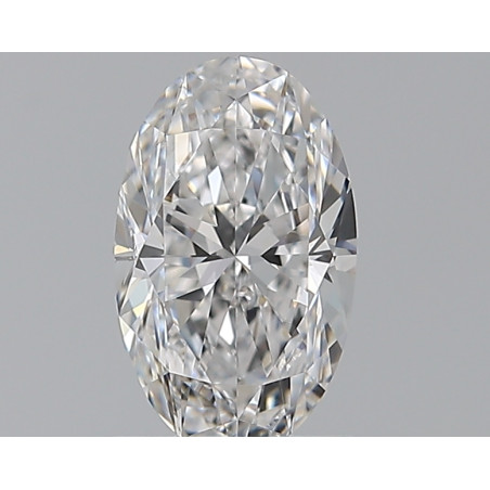 الماس على شكل بيضاوي بوزن قيراط واحد