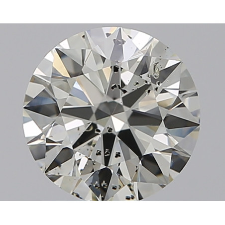 الماسة بشكل دائري بوزن 1.01 قيراط