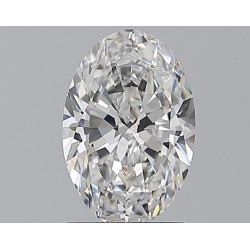 الماس على شكل بيضاوي بوزن 1.2 قيراط