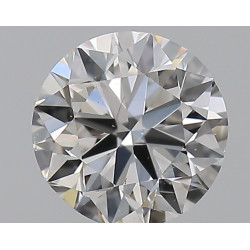 الماس بشكل دائري بوزن 0.5 قيراط