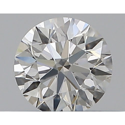 الماس بشكل دائري بوزن 0.3 قيراط