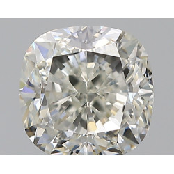 الماسة على شكل وسادة بوزن 1.8 قيراط