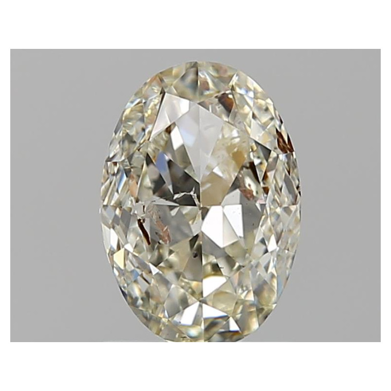 الماس على شكل بيضاوي بوزن 1.21 قيراط