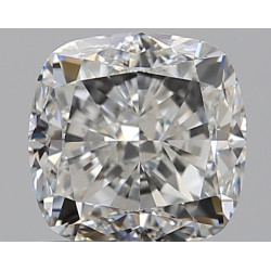 الماسة على شكل وسادة بوزن 1.2 قيراط