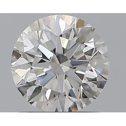 الماسة بشكل دائري بوزن قيراط واحد