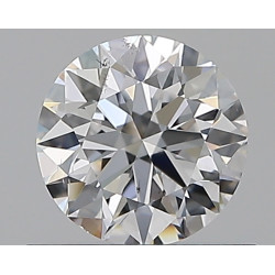 الماس بشكل دائري بوزن 0.6 قيراط